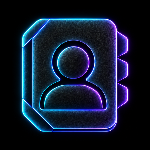 Circle neon icon