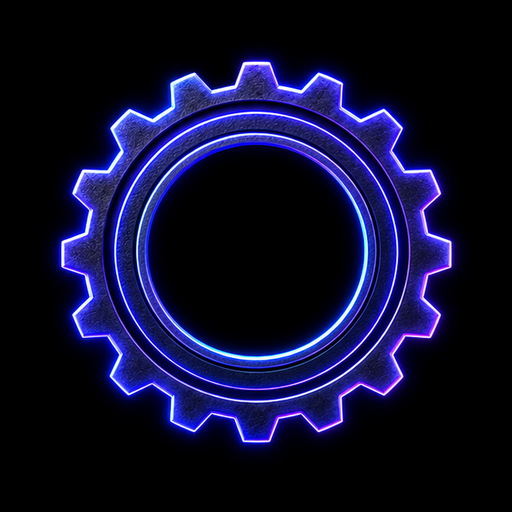 Dial neon icon
