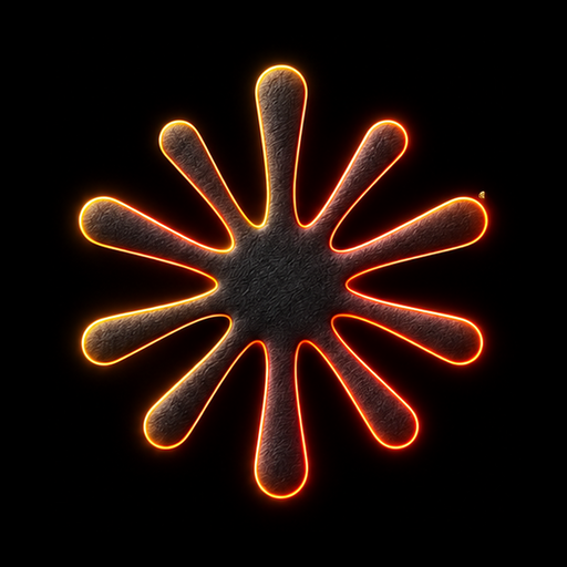Ember neon icon