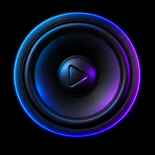 Encore neon icon