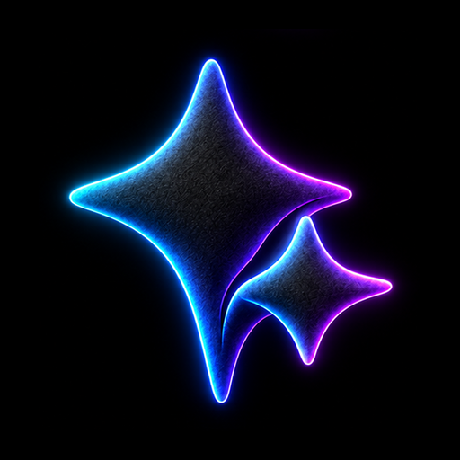 Glimmer neon icon