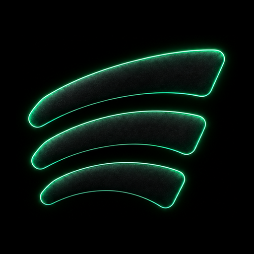 Pulse neon icon