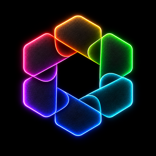 Spectrum neon icon