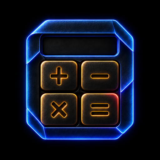 Tally neon icon