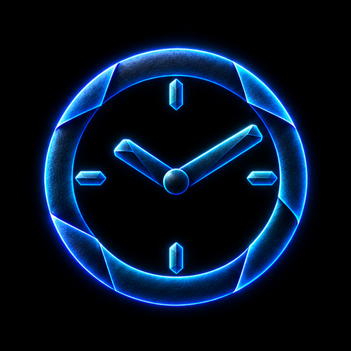 Tempo neon icon